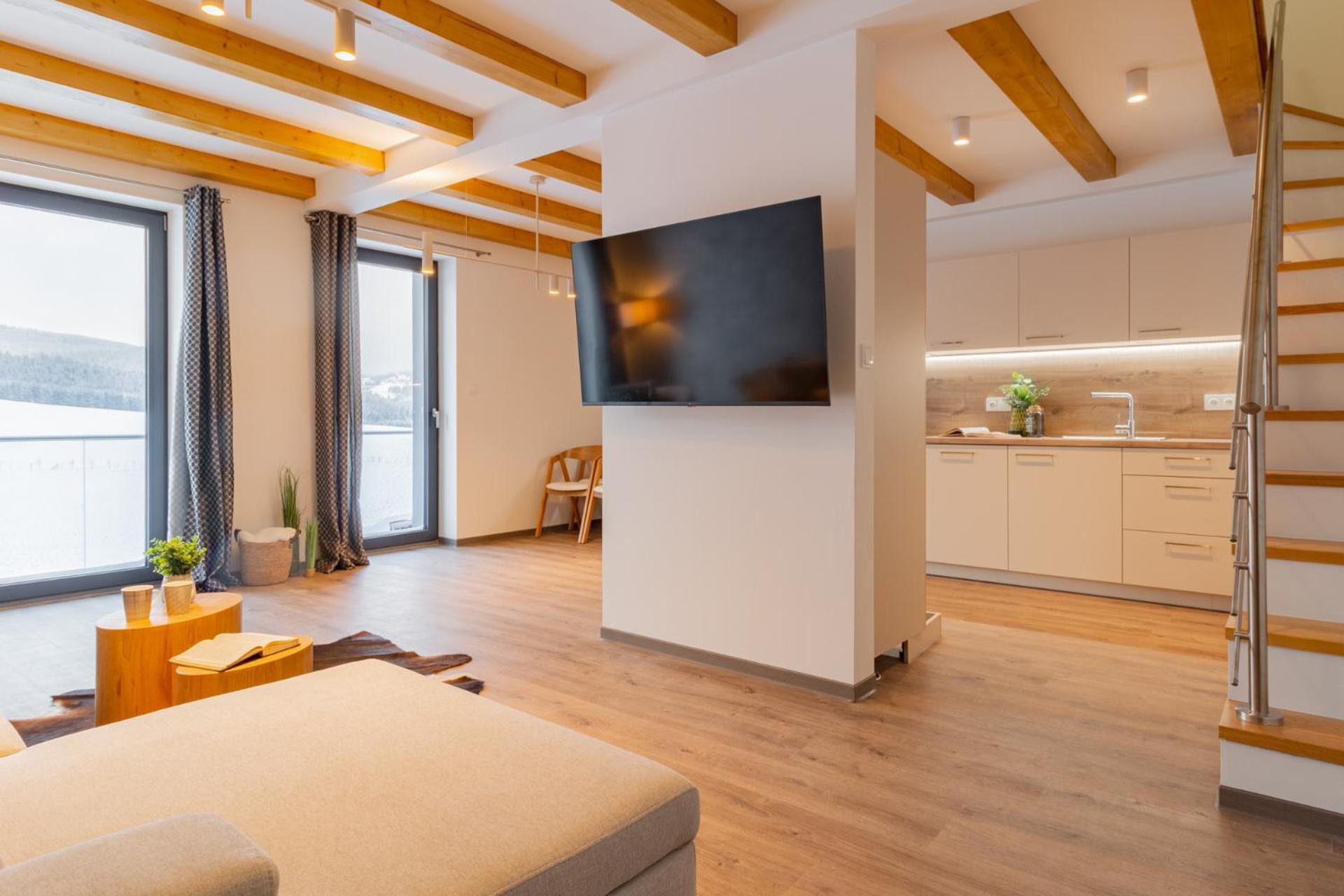 Apartmany Vista Klinovec Loučná pod Klínovcem Dış mekan fotoğraf