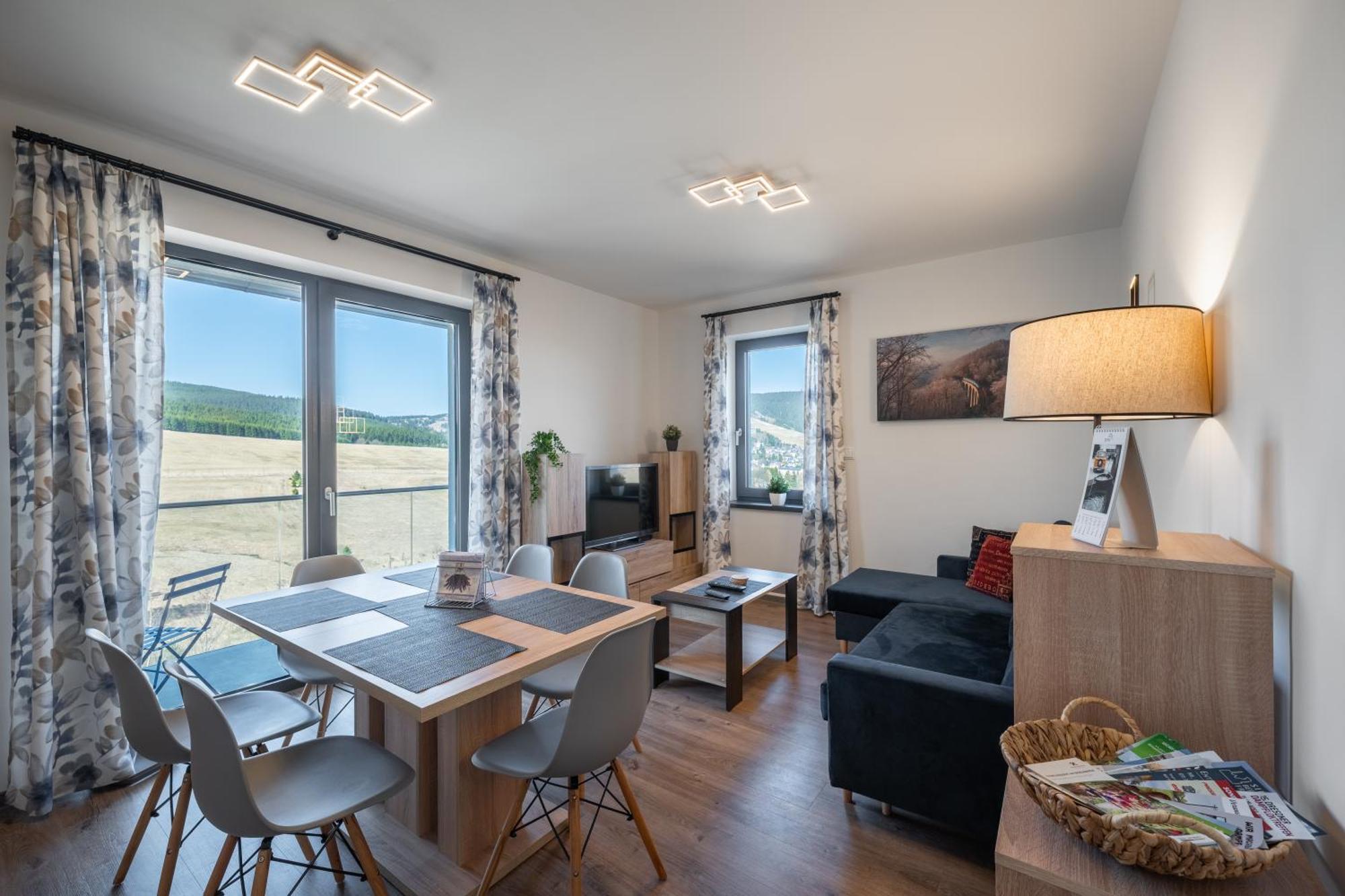 Apartmany Vista Klinovec Loučná pod Klínovcem Dış mekan fotoğraf
