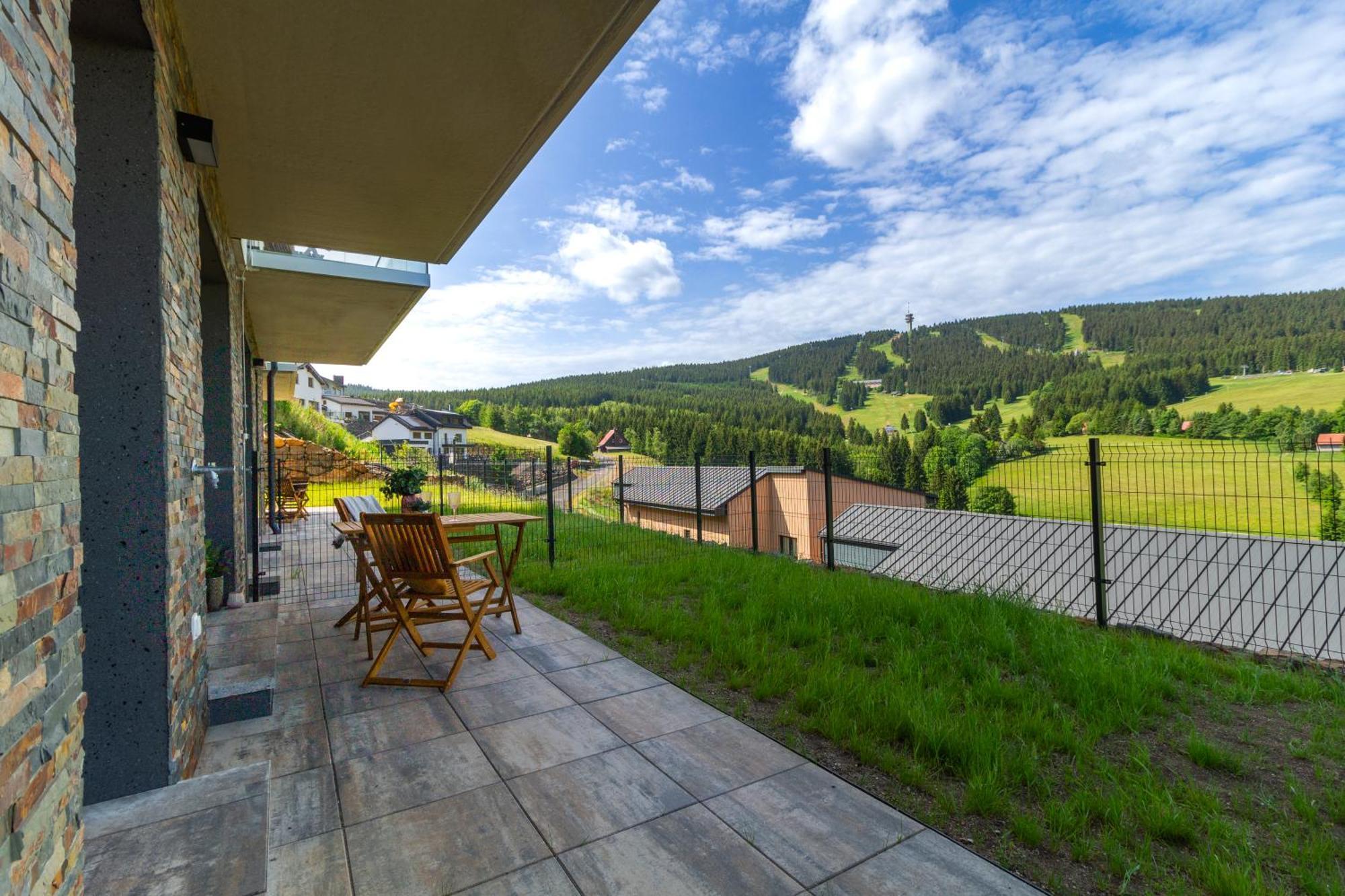 Apartmany Vista Klinovec Loučná pod Klínovcem Dış mekan fotoğraf