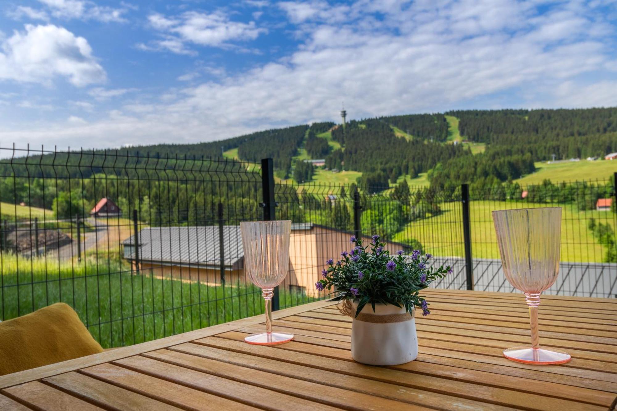 Apartmany Vista Klinovec Loučná pod Klínovcem Dış mekan fotoğraf