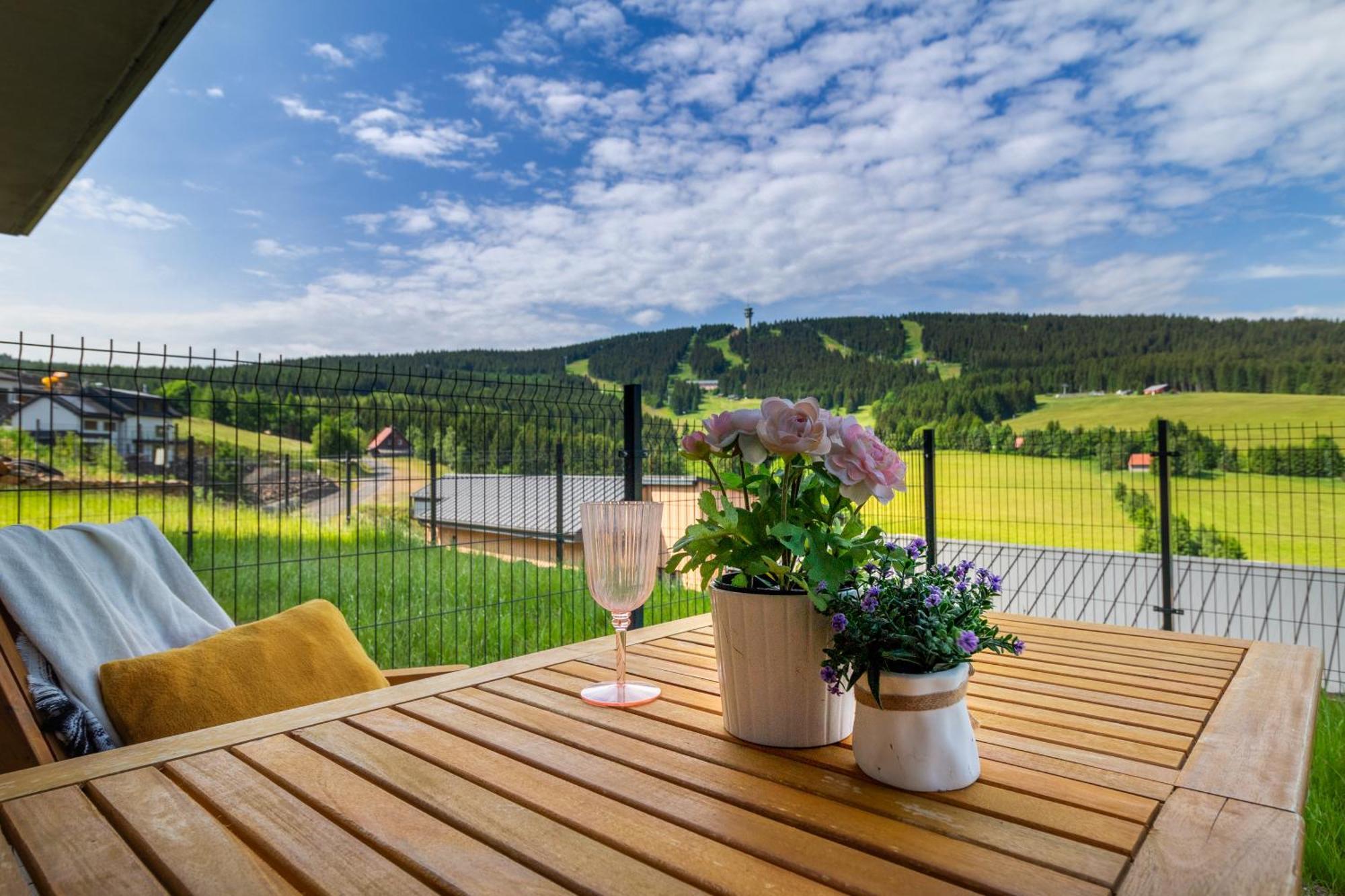 Apartmany Vista Klinovec Loučná pod Klínovcem Dış mekan fotoğraf